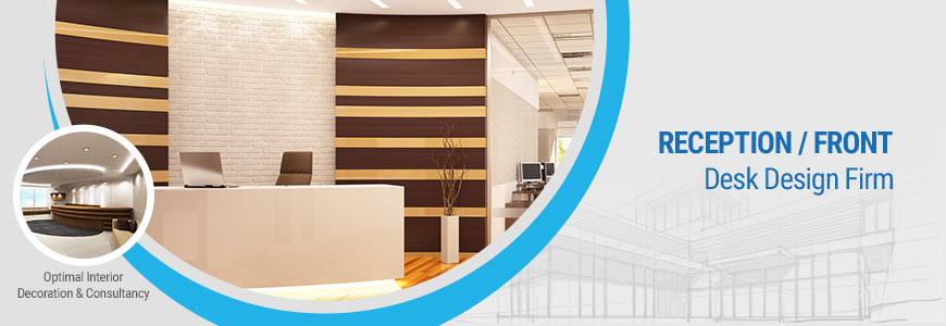 Reception / Front desk interior design company in Dhaka, Bangladesh