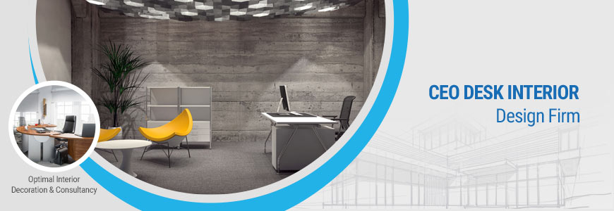 ceo desk interior design firm in Dhaka