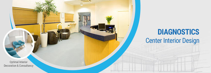 Diagnostics center interior design in Dhaka