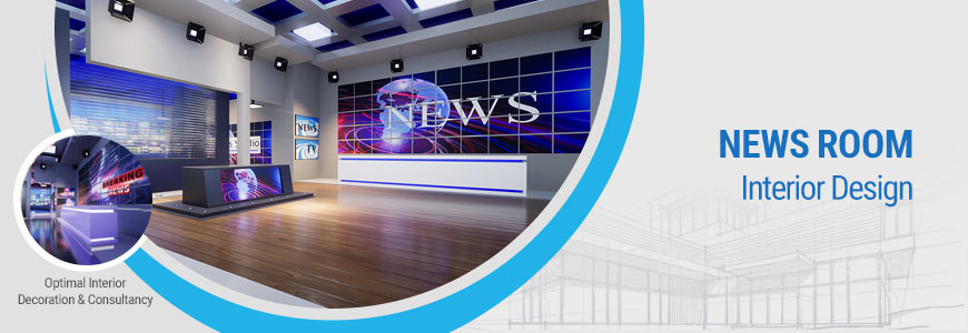 Optimal Home Interior Design
News Room Interior Design in Dhaka